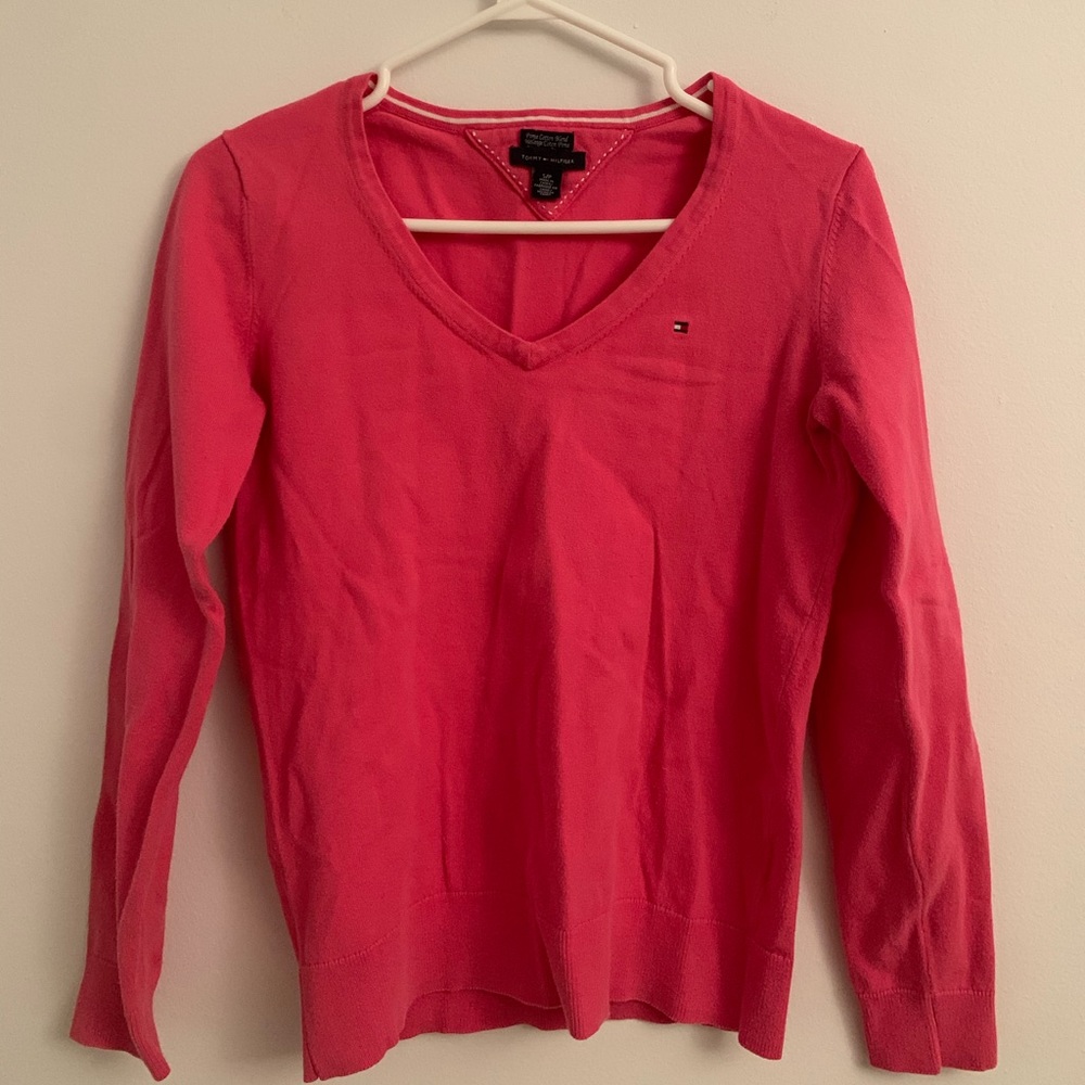Tommy Hilfiger Pink Sweater